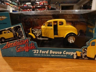 Ford Deuce Coupé American Graffiti ’32 Diecast Edición Limitada – Ertl Coleccionable Foto 1 de 4