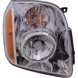 Passenger Headlight Fits 07-14 Yukon And XL And Yukon Hybrid 08-13 CAPA Cert - Picture 1 of 9