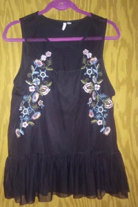 womens sleevless shirt size 1x black - Picture 1 of 2