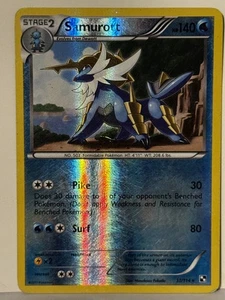 Samurott Reverse Holo 31/114 Black and White LP Pokemon Fast Ship - Bild 1 von 2