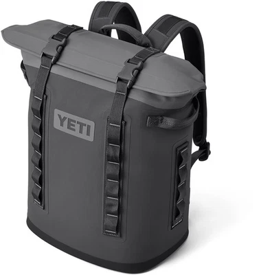 YETI Hopper M20 2.0 Backpack Soft Cooler, Color: Charcoal - Image 1 of 4
