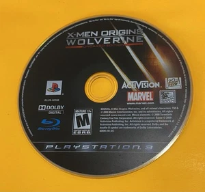 X-Men Origins: Wolverine Uncaged (PlayStation 3, PS3, 2009) solo disco, funciona - Imagen 1 de 5