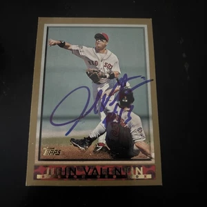 JOHN VALENTIN Hand Signed 1998 Topps #452 Boston Red Sox Autograph Card - Picture 1 of 2