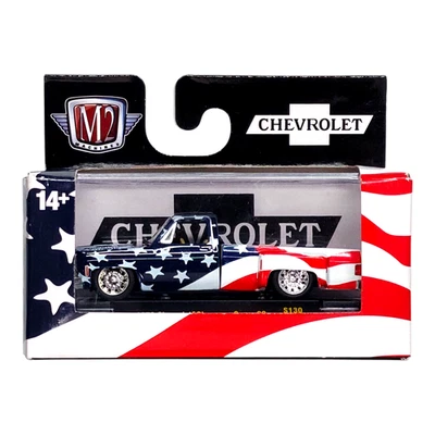 M2 MACHINES 1973 Chevrolet Cheyenne Super 30 4th July Auto-Thentics 32500-S13... - Image 1 of 3