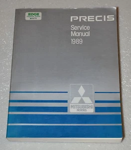 1989 Mitsubishi Precis Factory Service Manual Original Shop Repair Book RS LS - Picture 1 of 1