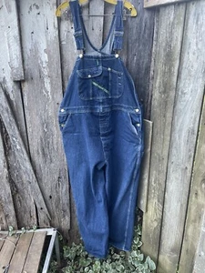 Vintage Men’s Key Imperial Blue Jean Overalls The Aristocrat of Overalls - Picture 1 of 7