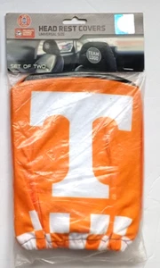 Tennessee Volunteers Two-Pack Printed Headrest Covers. - Picture 1 of 3