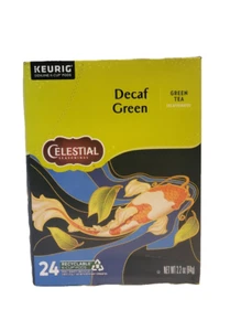 Celestial Seasonings Decaf Green Tea 24Ct, K-Pods, EXP 1/04/2027 - Picture 1 of 7