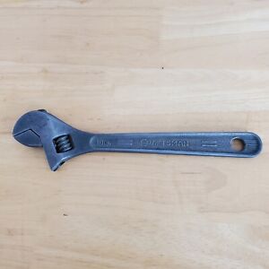 Craftsman 10" Inch Adjustable Wrench Forged In USA Forged Alloy