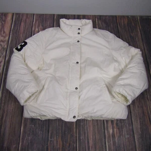 Polo Ralph Lauren NWT Women XXL White Duck Down Feather Puff Jacket Triple Pony - Picture 1 of 7