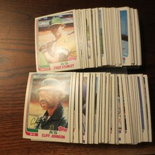Pick From List: 1982 Topps Baseball Cards (Buy 4+ 30% off)