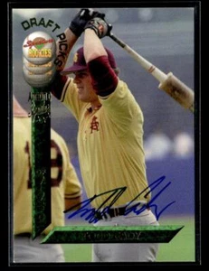 1994 Signature Rookies Draft Picks Todd Cady Signatures #/7750 auto card - Picture 1 of 2