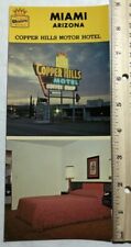 Copper Hills Motor Hotel (Best Western) Miami, Florida Oversized Postcard