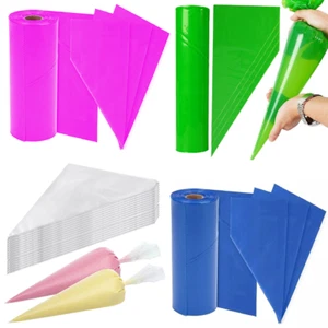 100 x Bolsas Desechables para Glaseado Saboya en 4 Colores para Pasteles y Pastelería 21" - Imagen 1 de 27