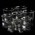 5ml - 3000ml Laboratory Borosilicate Glass Beaker Chemistry Glassware w/ Handle