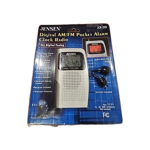 Jensen JCR-250 Taschenradiowecker NOS - Bild 1 von 3