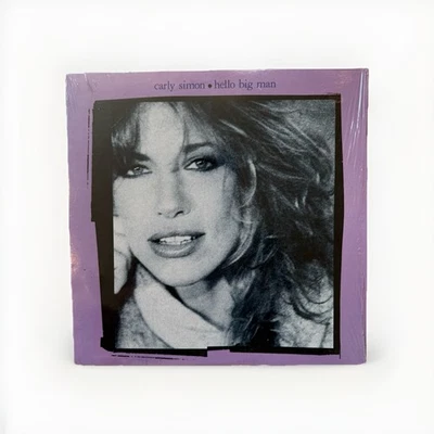 CARLY SIMON - Hello Big Man LP in SHRINK w/ INNER 1983 WB W1-23886 * Near MINT - Image 1 of 4