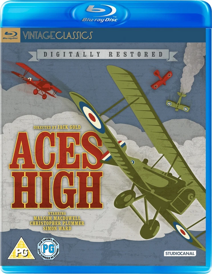 Aces High *digitally Restored Blu-ray DVD Region 2