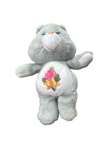 "De colección 1983 Care Bears 15"" gramos oso felpa abuela gris flores Kenner Gram" - Imagen 1 de 1
