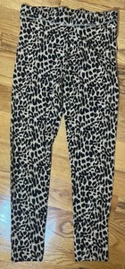 Victoria's Secret PINK Fashion Leggings Women’s Size Medium Leopard - Picture 1 of 5