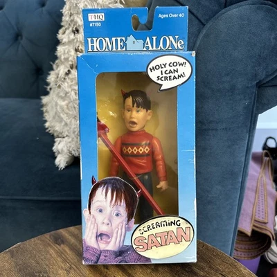 复古 1991 年独自家庭尖叫凯文人偶娃娃电影人偶玩具全新定制 — 第 1/4 张图片