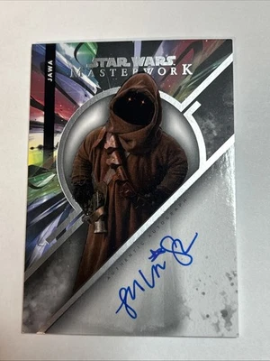 Jawa Auto/2022 Topps Star Wars Masterwork #MWA-LS - Image 1 of 2