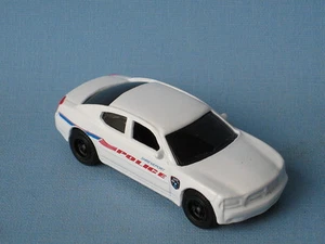 Matchbox Dodge Charger Police Car White Shrevport in Blister Pack 70mm b - Picture 1 of 5