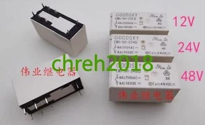 3 PCS NEW IN BOX EMI-SH-248D 48VDC Electromagnetic Relay - Picture 1 of 3