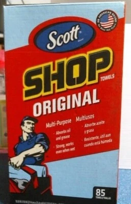 Scott 75090 原装商店毛巾,85 件装毛巾,免运费  — 第 1/2 张图片