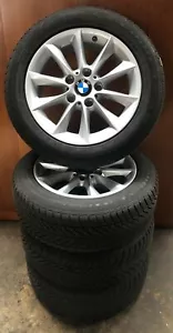 4 Orig BMW Winterräder Styling 411 205/55 R16 91H 1er F20 F21 2er F22 F23 679620 - Bild 1 von 7