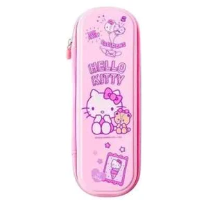 Hello Kitty - Trousse De Rangement Anime Manga Kawaii Rose Sanrio NEU - Afbeelding 1 van 2