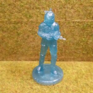 8) Hasbro Star Wars Saga Exclusive Bonus Mini Figure.Blue Hologram Boba Fett