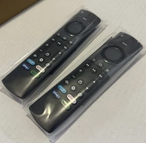 NEW 2 Pack Replacement Remote Controls Hulu Netflix Prime Shortcut Keys Cawclew - Picture 1 of 3