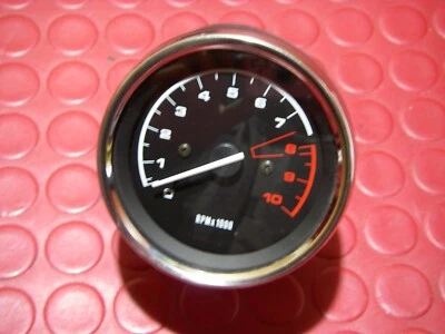 ab 1997 top orig Drehzahlmesser mit Chromring Motometer Cockpit BMW R1100R R850R - Image 1 of 4