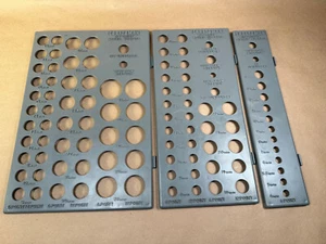 3 Piece Craftsman Socket Organizer Tray Set for Toolbox - Metric - Bild 1 von 9