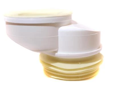 bonomini WC Anschluss exzentrisch Version 60mm Weiß