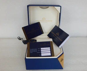 Vintage CHRISTOPHE DUCHAMP Perpetual Luxury Watch Box Only Empty Case Paper - Picture 1 of 10