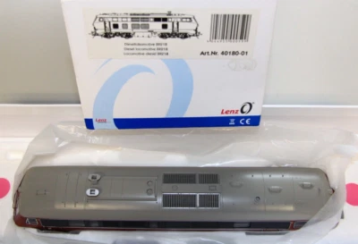 Lenz 40180-01 (Angebot 4)Diesellok altrot DC BR 218 DB EP.IV Spur 0 Maßstab 1:45 - Bild 1 von 4