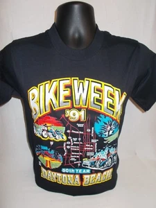 Vintage Harley Davidson T-Shirt Size Small Robison Harley Davidson AMF - Picture 1 of 6