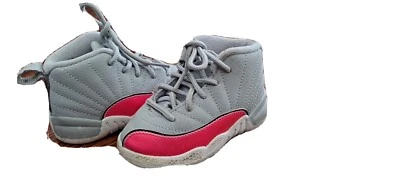 Air Jordan 12 Retro Racer Rosa Lobo Gris Niño Bebé Talla 5C Foto 1 de 4