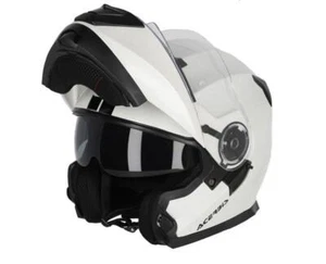 Acerbis Serel Modular Flip Up Helmet Double Visor White Size L - Picture 1 of 7