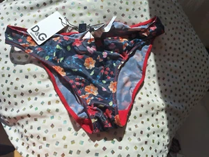 D&G DOLCE & GABBANA Floral Stretch Underwear Size XL (USA) - Picture 1 of 2