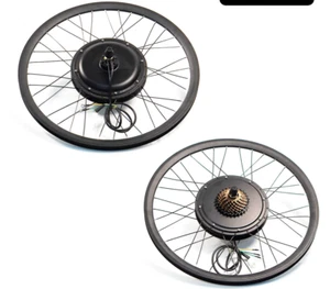 PORIYA ebike Conversion Kit 48V1500W Motor Electric bike rear Wheel 26 27.5 29in - Picture 1 of 27