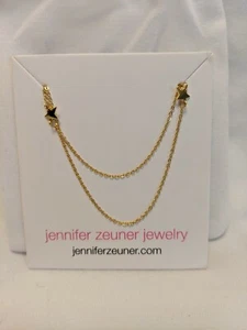 Jennifer Zeuner Stern Doppelkette Halskette - 19/20" Kettenlänge - Bild 1 von 4