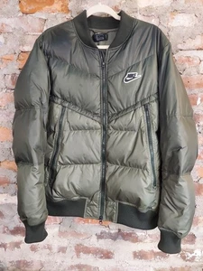 Nike Green Puffer Coat Mens Sz L Two Tone? - Picture 1 of 5