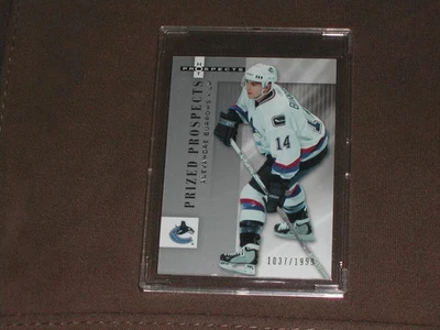 2005-06 Fleer Hot Prospects - 181  Alexandre Burrows #1037/1999 (RC) - Image 1 of 2