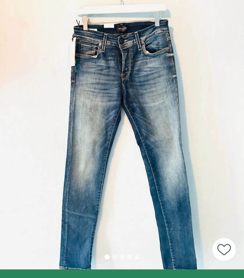 GEILE JACK&JONES SLIMFIT JEANS GLENN W30L34 Mega Vintage Optik!NEU!!mit Etikett! - Bild 1 von 4