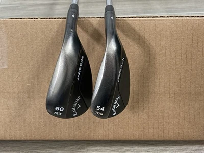 Callaway Jaws Raw Black Wedge Set 54* 10 | 60*12 DG Spinner 115 Shaft RH - image 1 of 4