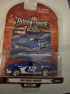 1 BADD RIDE 2007 Ryan Newman 1969 Dodge Charger #12 Series 2 Mobil 1 1/64 - Picture 1 of 2