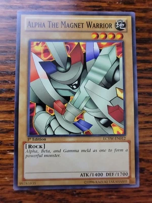 Alpha the Magnet Warrior LCYW-EN012 Yu-Gi-Oh Legendary Collection 3: Yugi's... - Image 1 of 2